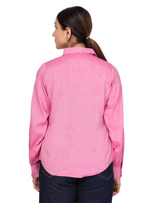 long sleeved solid shirt - 18560034 - Standard Image - 3
