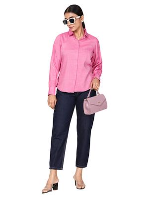 long sleeved solid shirt - 18560034 - Standard Image - 4
