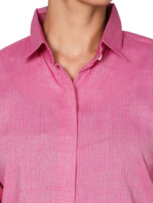 long sleeved solid shirt - 18560034 - Standard Image - 5