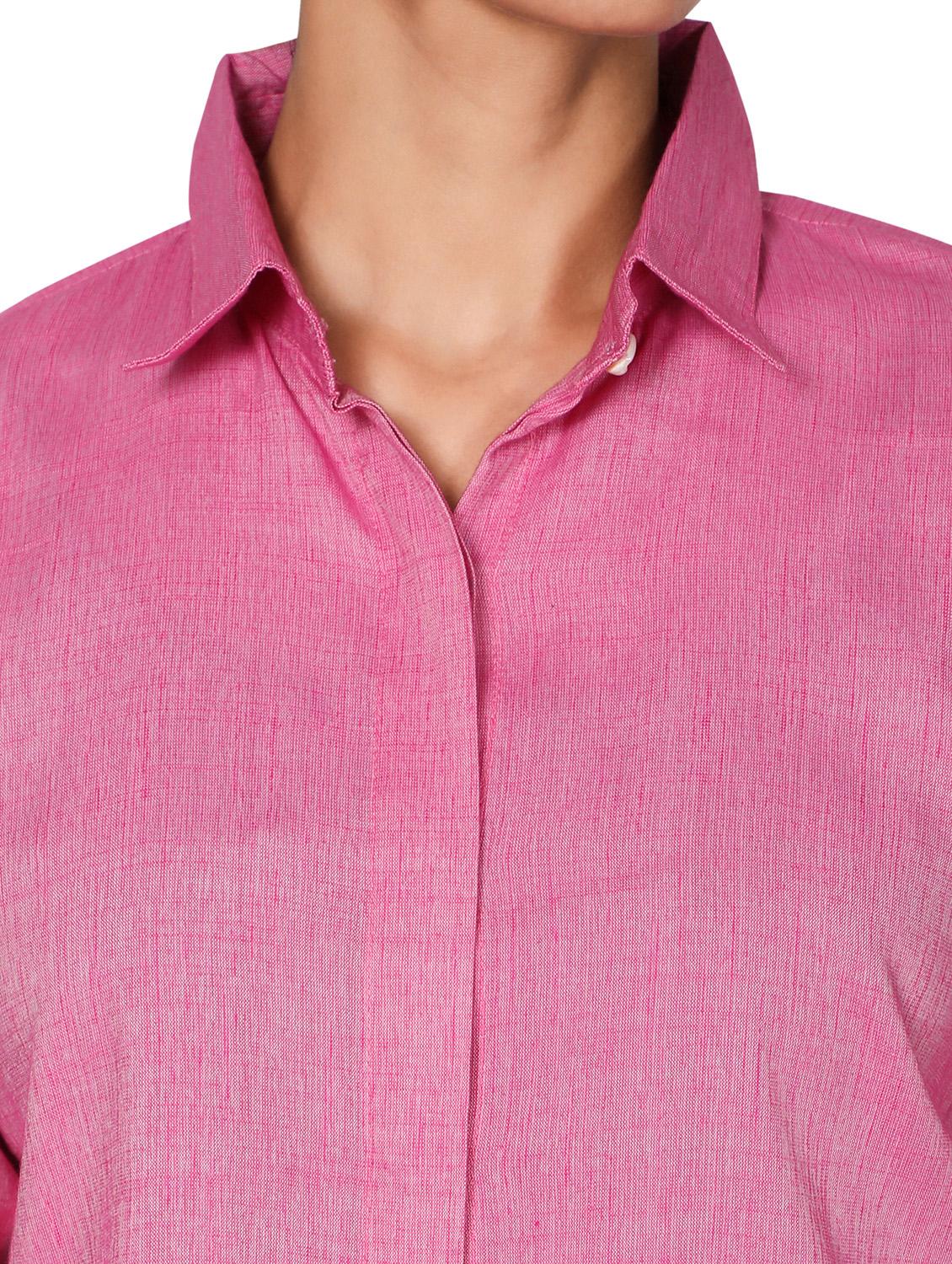 long sleeved solid shirt - 18560034 - Zoom Image - 5