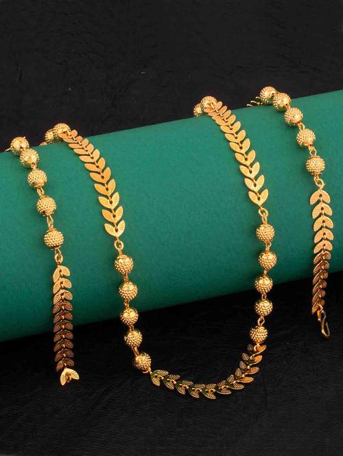 alloy gold plated opera necklace - 18565406 - Standard Image - 1