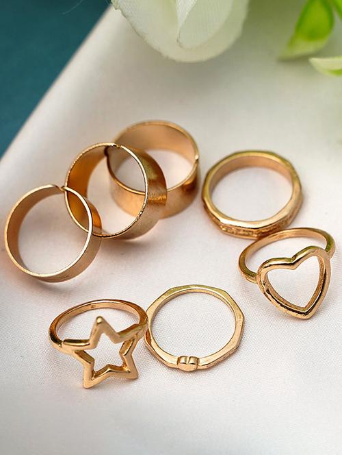 gold metal combo ring - 18568240 - Standard Image - 1