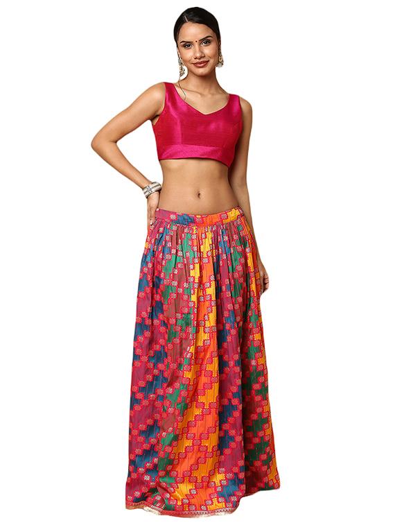 pink silk solid blouse - 18575676 - Zoom Image - 4