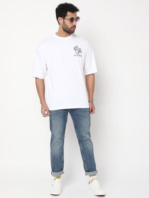 white back print t-shirt - 18578612 - Standard Image - 4