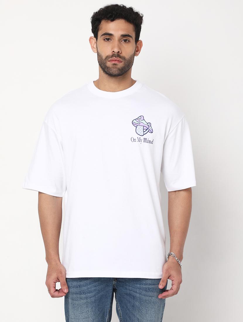 white back print t-shirt - 18578612 - Zoom Image - 1
