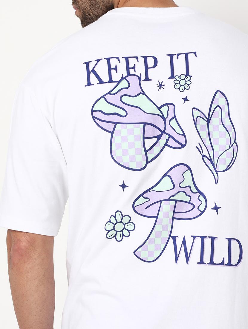 white back print t-shirt - 18578612 - Zoom Image - 5