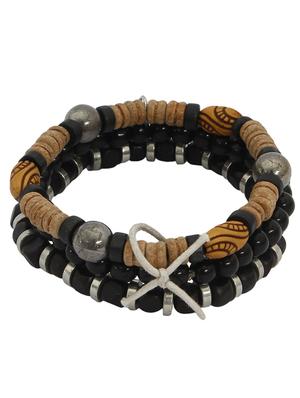 black nonmetal bracelet - 18585505 - Standard Image - 2
