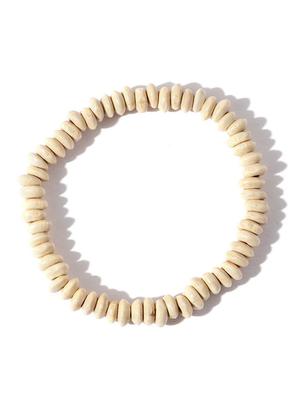 beige wooden bracelet - 18585535 - Standard Image - 3