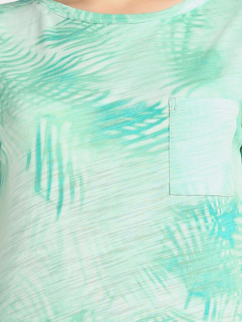 round tropical printed sleepshirt - 18586677 - Zoom Image - 4