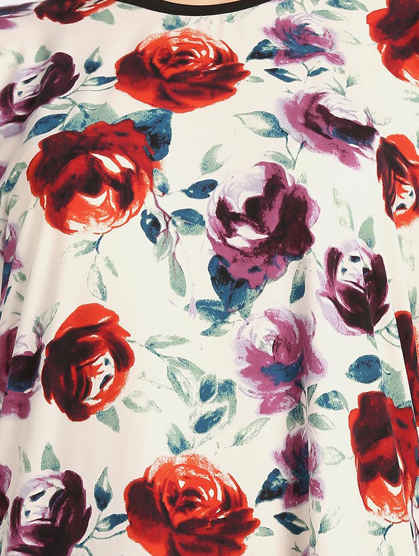 round neck floral sleepshirt - 18586685 - Zoom Image - 5