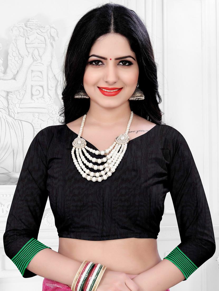 self design jamdani saree with blouse - 18587154 - Zoom Image - 4