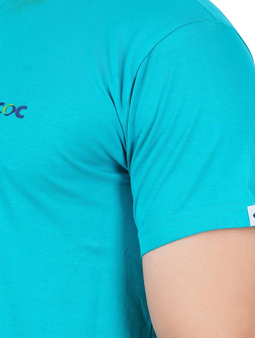 round neck solid t-shirt - 18589425 - Zoom Image - 4