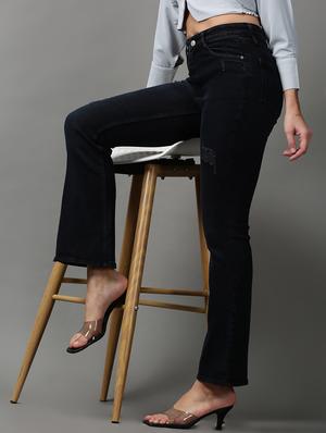 mid rise distressed denim jean - 18591011 - Standard Image - 3