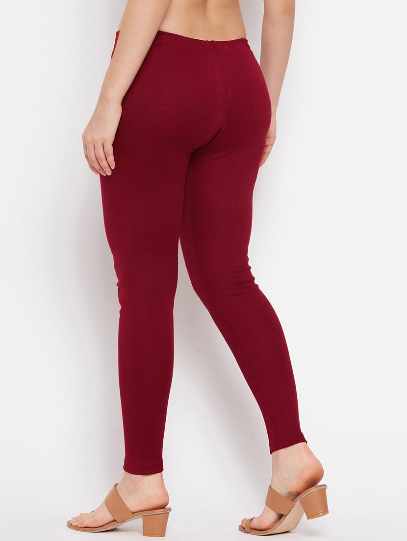 pack of 2 solid woolen legging - 18591587 - Zoom Image - 3