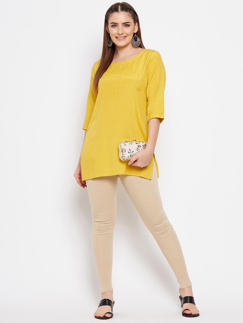 pack of 2 solid woolen legging - 18591587 - Zoom Image - 5