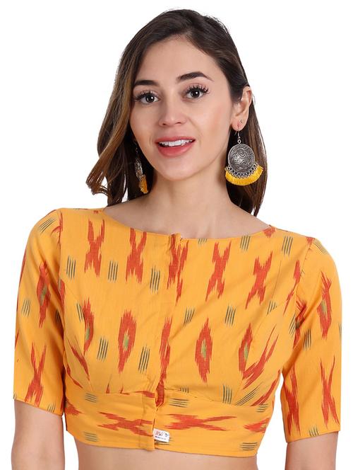 printed regular blouse - 18592141 - Standard Image - 1