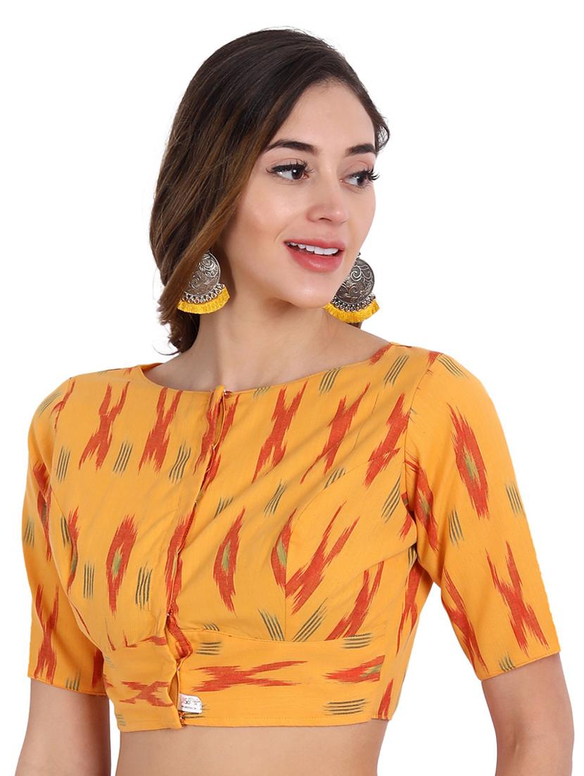 printed regular blouse - 18592141 - Zoom Image - 2