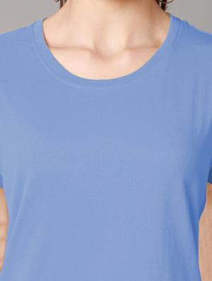 crew neck solid regular tee - 18593019 - Standard Image - 5