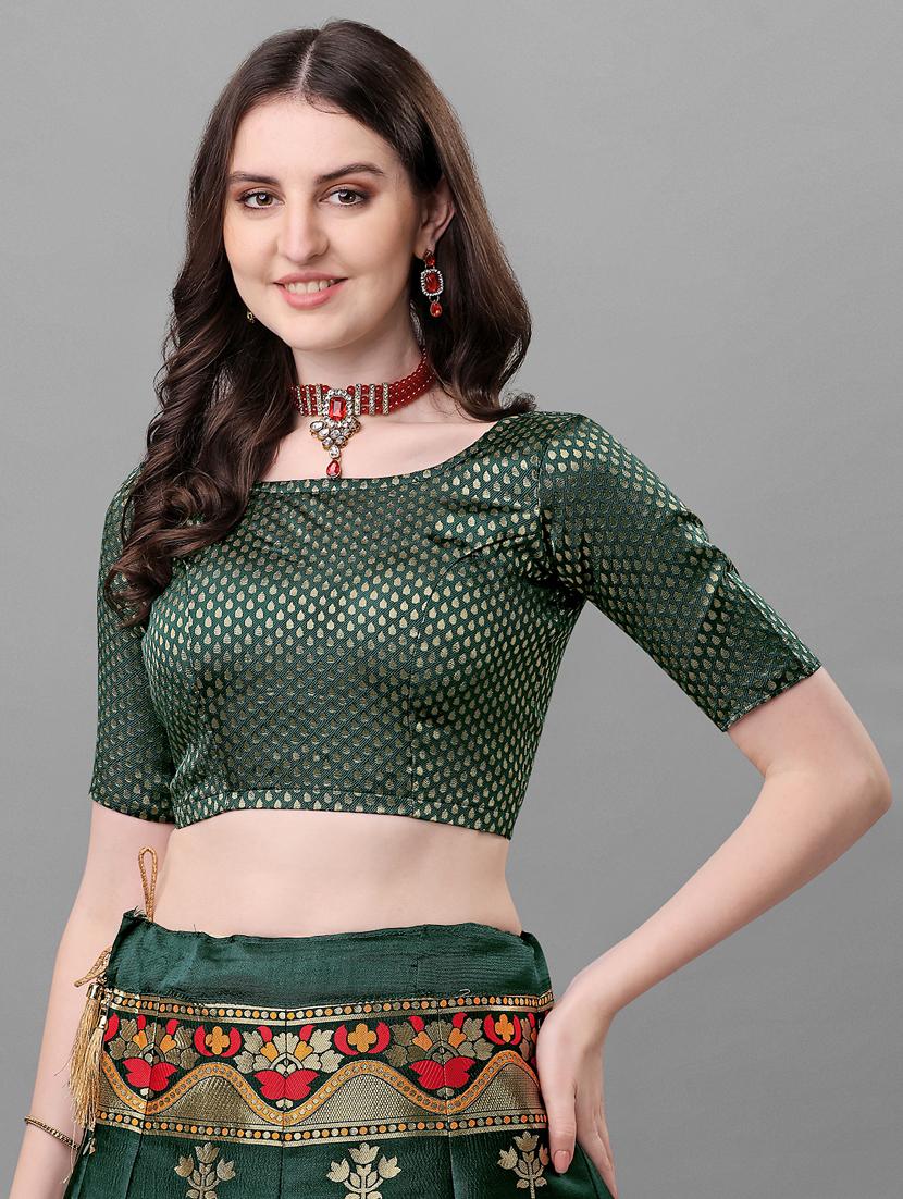 self design lehenga choli with dupatta - 18593257 - Zoom Image - 5