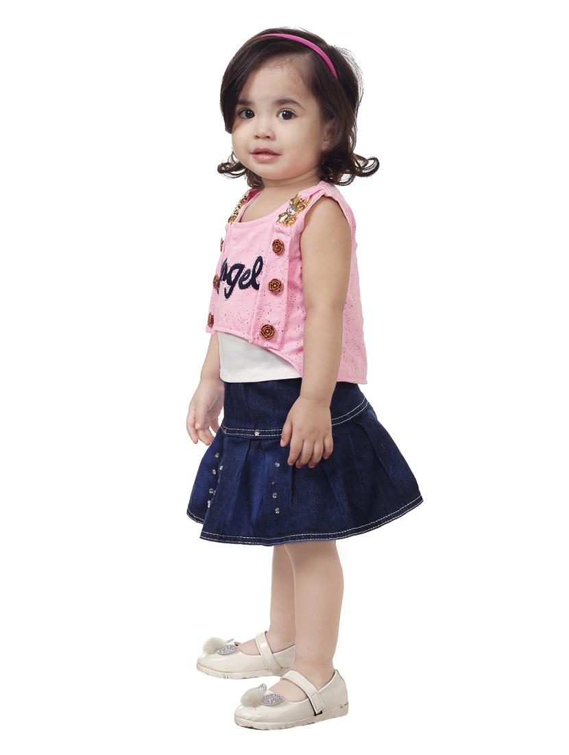 girls printed top & skirt set - 18593651 - Zoom Image - 1