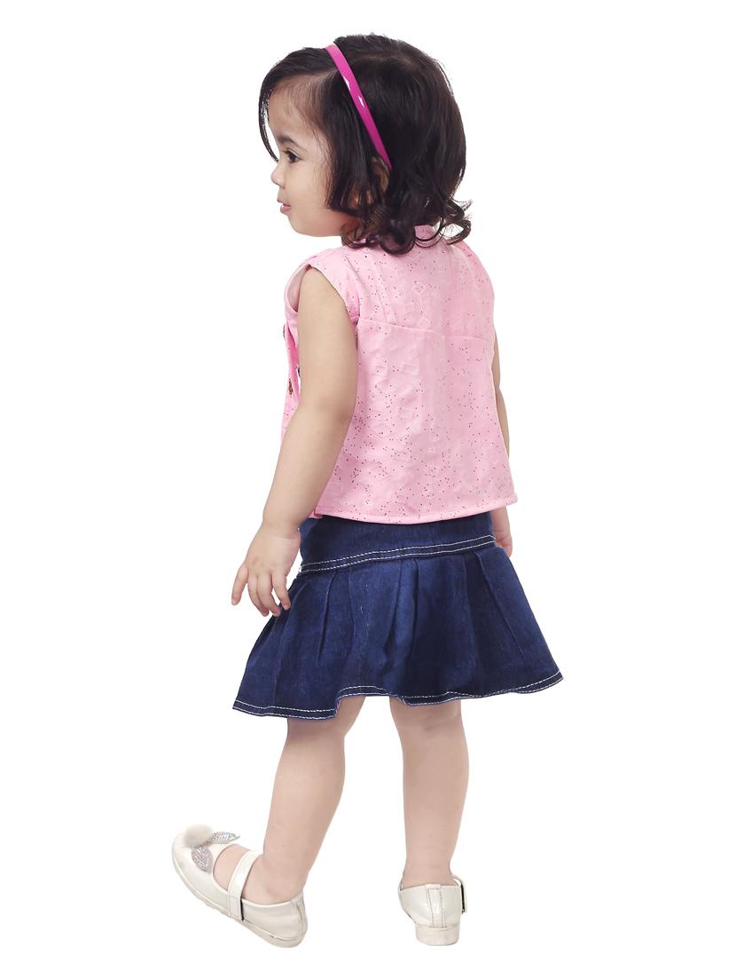 girls printed top & skirt set - 18593651 - Zoom Image - 2