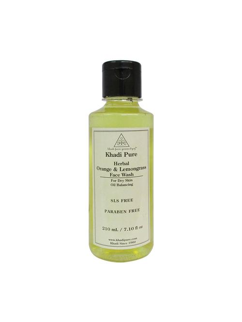 herbal orange & lemongrass face wash sls-paraben free - 18598071 - Very Small Image - 1