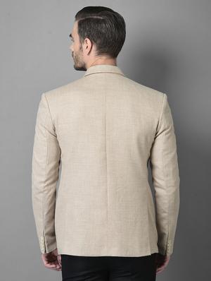 solid single breasted casual blazer - 18601514 - Standard Image - 4