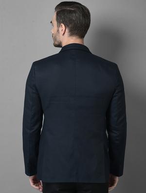 solid single breasted casual blazer - 18601517 - Standard Image - 4