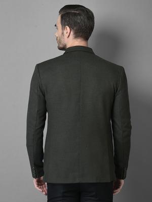 solid single breasted casual blazer - 18601519 - Standard Image - 4