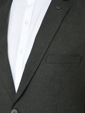 solid single breasted casual blazer - 18601519 - Standard Image - 6