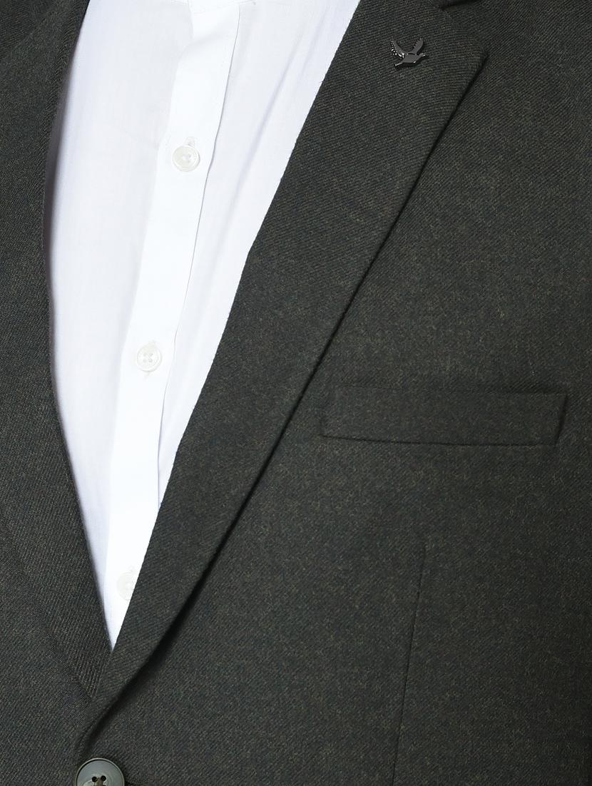 solid single breasted casual blazer - 18601519 - Zoom Image - 6