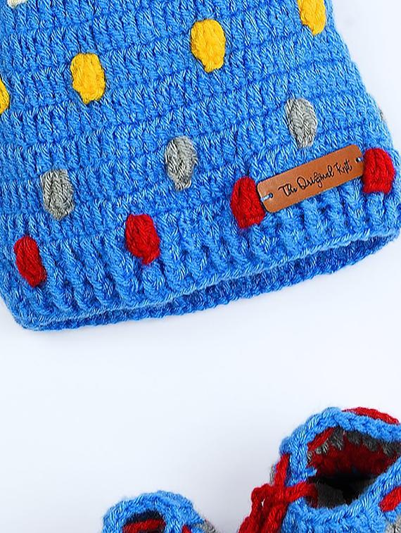 boys self design hat and shoes combo set - 18602197 - Zoom Image - 3