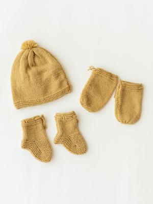 boys self design hat, gloves and shoes combo set - 18602248 - Standard Image - 2