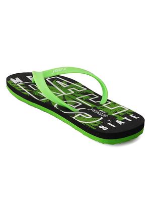 mens printed toe separator slippers - 18603217 - Standard Image - 3