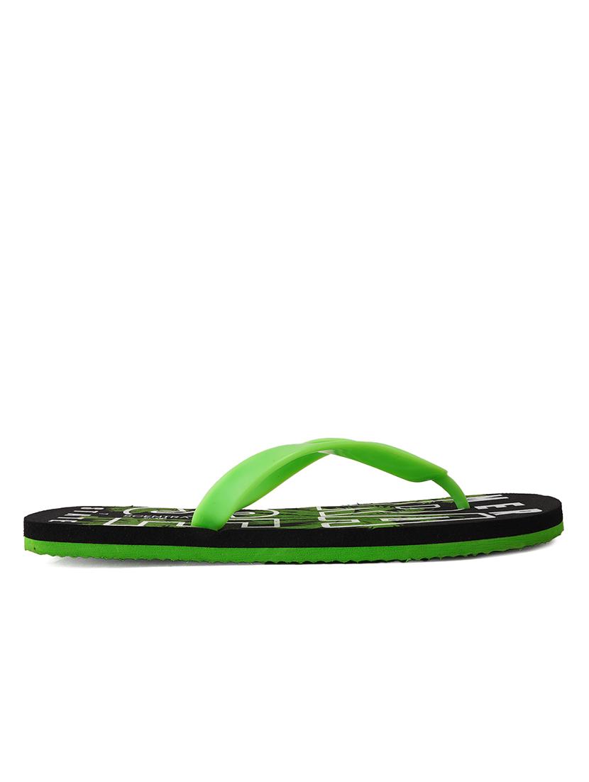 mens printed toe separator slippers - 18603217 - Zoom Image - 2