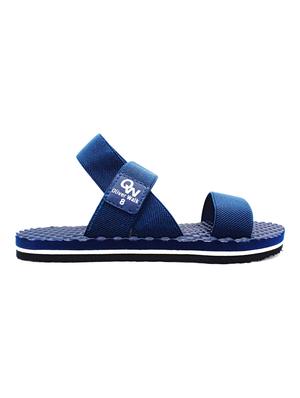 mens blue slip on flip flop - 18603725 - Standard Image - 2