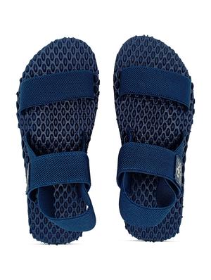 mens blue slip on flip flop - 18603725 - Standard Image - 3