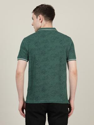 polo neck printed t-shirt - 18614367 - Standard Image - 3