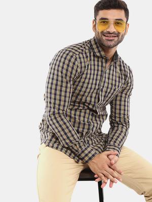 checkered casual shirt - 18615371 - Standard Image - 2