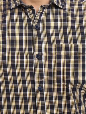 checkered casual shirt - 18615371 - Standard Image - 6