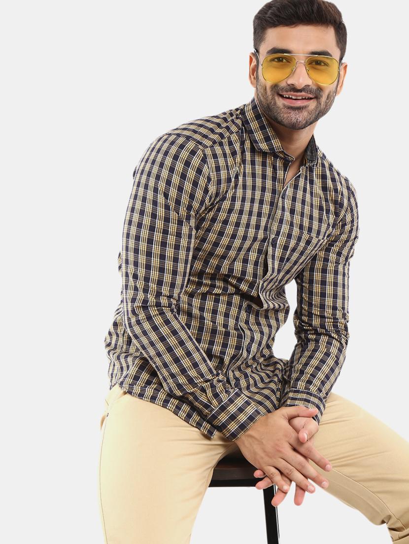checkered casual shirt - 18615371 - Zoom Image - 2