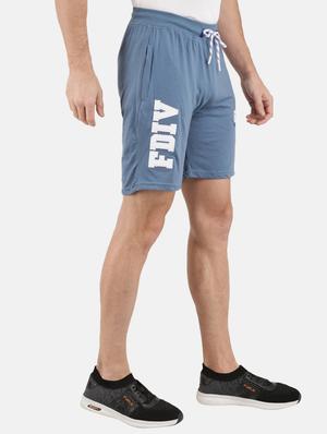 blue printed short - 18616162 - Standard Image - 2
