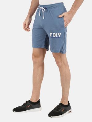 blue printed short - 18616162 - Standard Image - 3