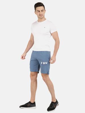 blue printed short - 18616162 - Standard Image - 4