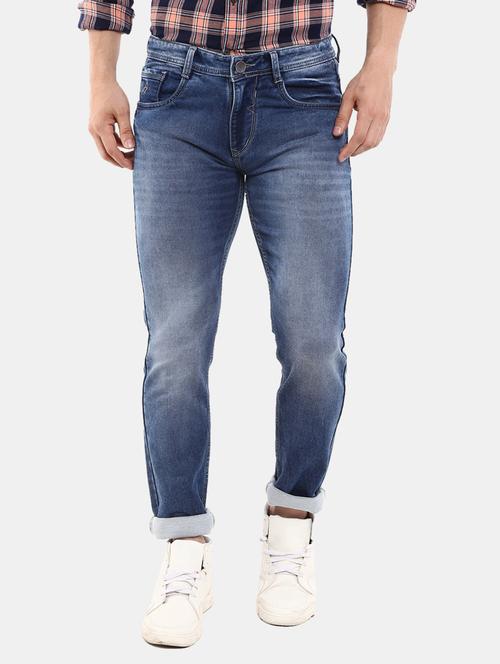 mid rise light washed denim jean - 18616277 - Standard Image - 1