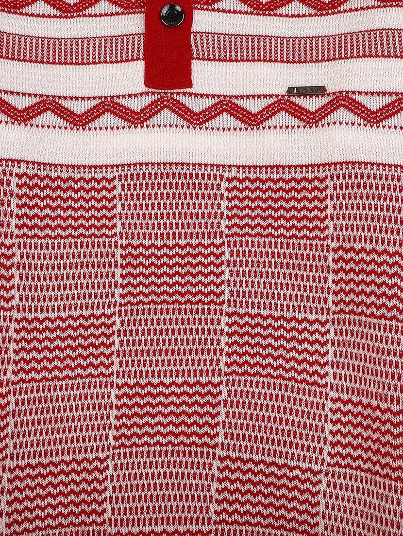 boys crew neck self design sweater - 18616610 - Zoom Image - 3