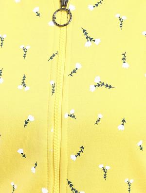 printed fleece regular sweatshirt - 18616936 - Standard Image - 3