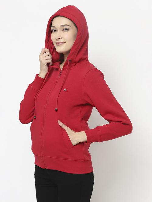 zip up hooded sweatshirt - 18621946 - Very Small Image - 1