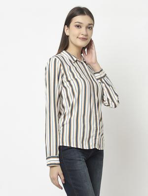striped regular shirt - 18622004 - Standard Image - 2