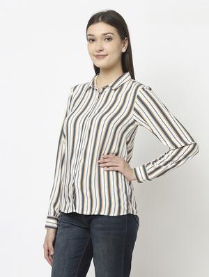 striped regular shirt - 18622004 - Standard Image - 3